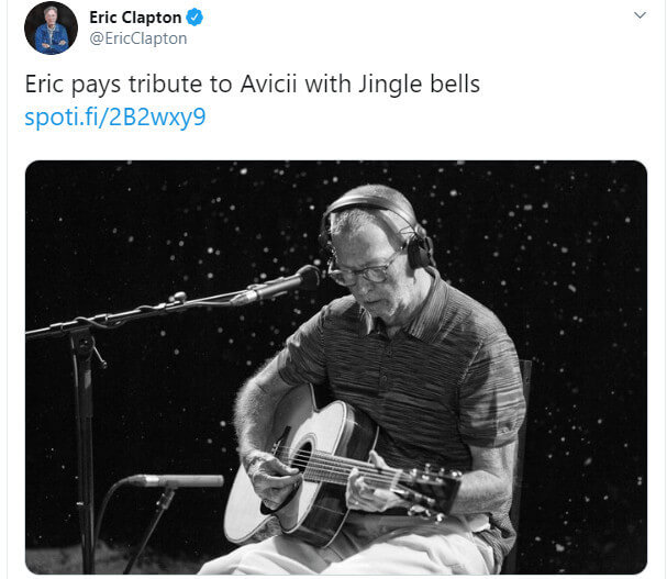 Sophie Belle Clapton Father Paying Tribute To Avicii
